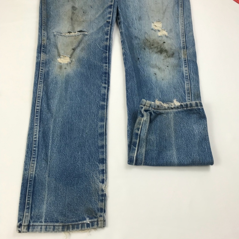 Wrangler VTG Distressed High Rise Jeans Straight - Picture 6 of 11
